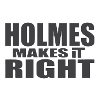 holmes makes it right